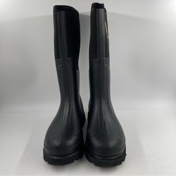 NIB! TideWe Men’s Tall Black Neoprene Rubber Waterproof Work Boots - Size 7 - Picture 4 of 11